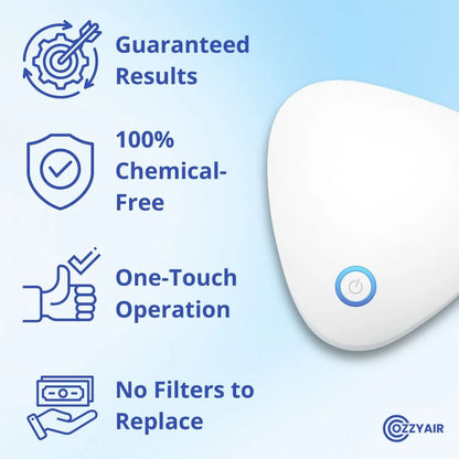 Ozzy | Eliminate Smoke, Pet & Kitchen Odors in 1-Click